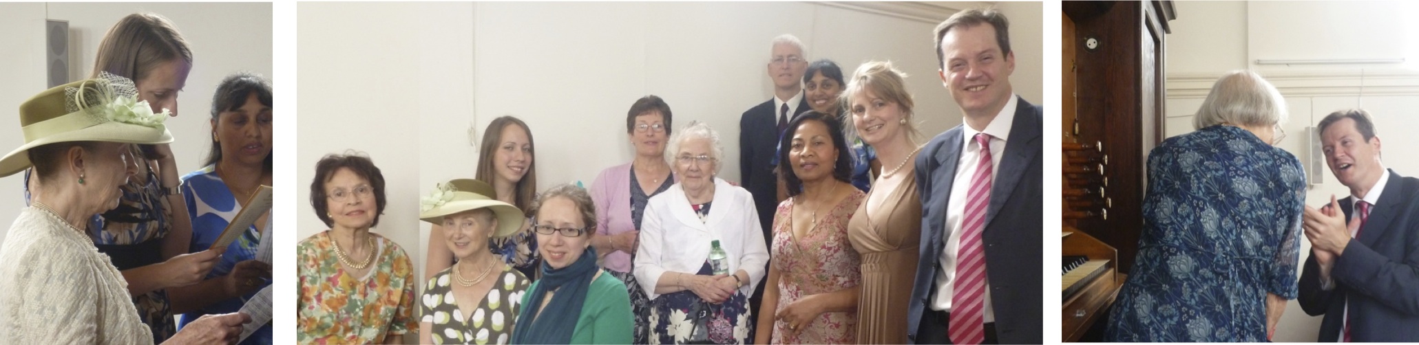 Singing in Teddington at Sacred Heart Church